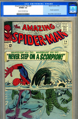 Amazing Spider-Man #029   CGC graded 9.0 SOLD!