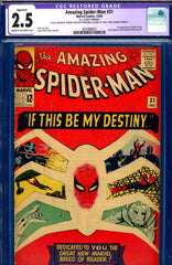 Amazing Spider-Man #031 CGC graded 2.5 classic cover - first Gwen Stacy - SOLD!