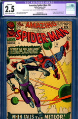 Amazing Spider-Man #036 CGC graded 2.5 first appearance of the Looter - SOLD!