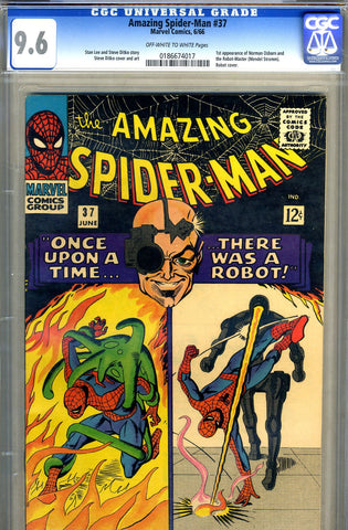 Amazing Spider-Man #037   CGC graded 9.6 - SOLD!