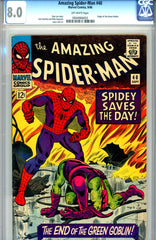 Amazing Spider-Man #040 CGC graded 8.0 SOLD!