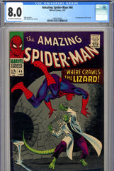 Amazing Spider-Man #044 CGC graded 8.0 second ever Lizard SOLD!