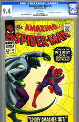 Amazing Spider-Man #045   CGC graded 9.4 - SOLD