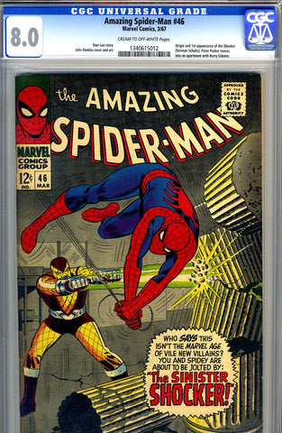 Amazing Spider-Man #046   CGC graded 8.0 - SOLD!