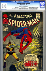 Amazing Spider-Man #046   CGC graded 8.0 - SOLD!
