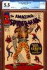 Amazing Spider-Man #047 CGC graded 5.5 classic Kraven cover Romita cover/art