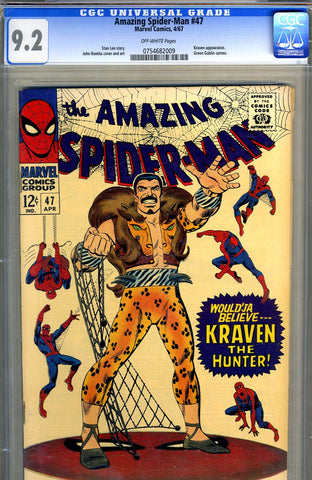 Amazing Spider-Man #047   CGC graded 9.2 - SOLD!