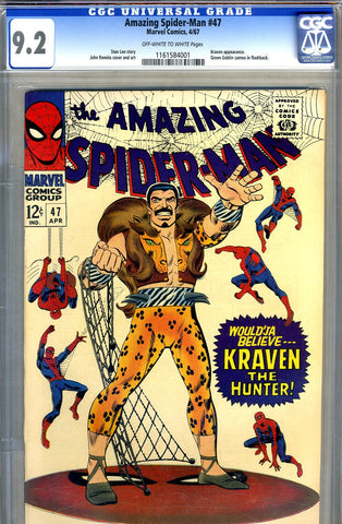 Amazing Spider-Man #047   CGC graded 9.2 - SOLD!