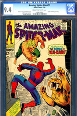 Amazing Spider-Man #057 CGC graded 9.4 Ka-Zar cover/story - SOLD!