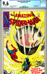 Amazing Spider-Man #061 CGC graded 9.6 1st Gwen Stacey SOLD!