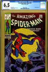 Amazing Spider-Man #070 CGC graded 6.5 Kingpin appearance Romita c/a - SOLD!