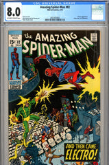 Amazing Spider-Man #082 CGC graded 8.0 Severin-c SOLD!