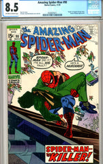 Amazing Spider-Man #090  CGC graded 8.5  SOLD!