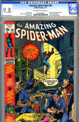 Amazing Spider-Man #096   CGC graded 9.8 - HIGHEST GRADED - SOLD!