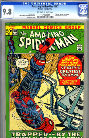 Amazing Spider-Man #107   CGC graded 9.8 - SOLD