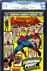 Amazing Spider-Man #121 CGC graded 7.0  death of Gwen Stacy  SOLD!