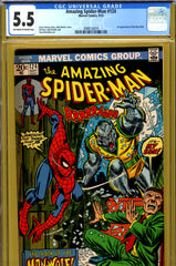 Amazing Spider-Man #124 CGC graded 5.5 1st appearance of the Man-Wolf