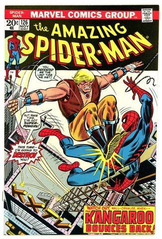 Amazing Spider-Man #126 VERY FINE 1973