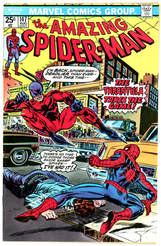 Amazing Spider-Man #147  VERY FINE- 1975 G.S. is a clone