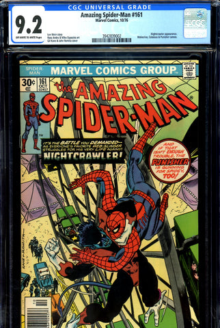 Amazing Spider-Man #161 CGC graded 9.2 Nightcrawler cover and story - SOLD!