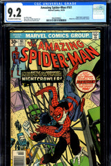 Amazing Spider-Man #161 CGC graded 9.2 Nightcrawler cover and story