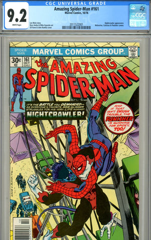 Amazing Spider-Man #161 CGC graded 9.2 white pages - SOLD!