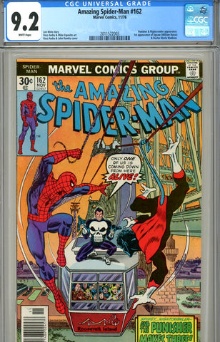 Amazing Spider-Man #162 CGC graded 9.2 first Jigsaw SOLD!