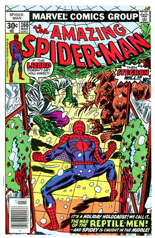 Amazing Spider-Man #166 VF/NEAR MINT 1977