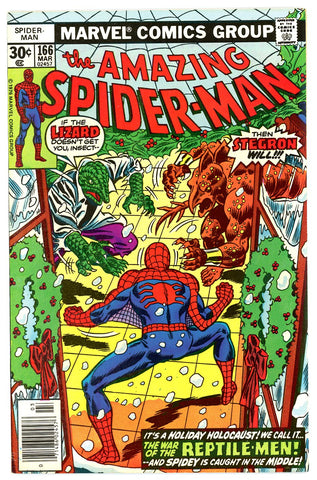 Amazing Spider-Man #166   VERY FINE+   1977