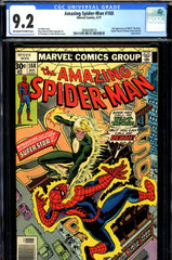 Amazing Spider-Man #168 CGC graded 9.2 second appearance Will o' the Wisp
