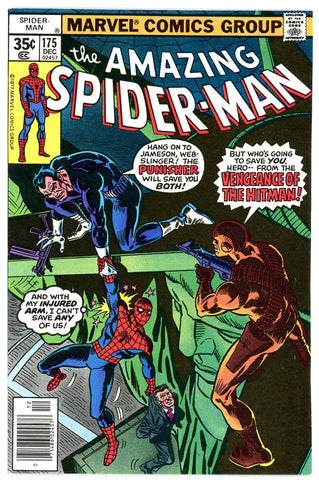 Amazing Spider-Man #175 VF/NEAR MINT 1977 Punisher c/s
