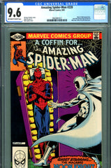 Amazing Spider-Man #220 CGC graded 9.6  Moon Knight c/s Layton cover