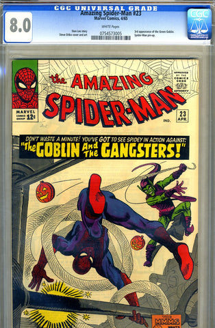 Amazing Spider-Man #023   CGC graded 8.0 - SOLD