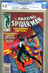 Amazing Spider-Man #252  CGC graded 9.8  first black costume - SOLD!