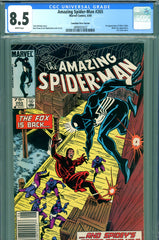 Amazing Spider-Man #265 CGC graded 8.5  Canadian Variant - 1st Silver Sable