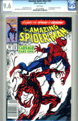 Amazing Spider-Man #361   CGC graded 9.6  first Carnage - SOLD!