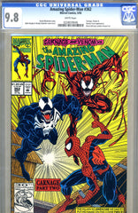 Amazing Spider-Man #362 CGC graded 9.8  second Carnage - SOLD!