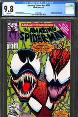 Amazing Spider-Man #363 CGC graded 9.8 third ever Carnage