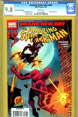 Amazing Spider-Man #549 CGC graded 9.8 HG Dynamic Forces Edition - SOLD!