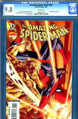 Amazing Spider-Man #582 CGC graded 9.8  HG Molten Man c/s - SOLD!