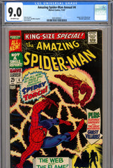 Amazing Spider-Man Annual #4 CGC graded 9.0 - SOLD!