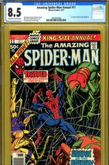 Amazing Spider-Man Annual #11 CGC graded 8.5 - first Marvel work by Romita Jr.