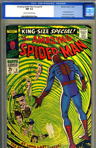 Amazing Spider-Man Annual #5  CGC graded 9.4 - SOLD!