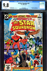 All-Star Squadron #25 CGC graded 9.8 HIGHEST GRADED - SOLD!