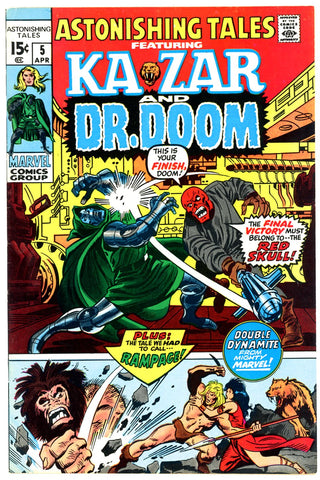 Astonishing Tales #05 VERY FINE 1971