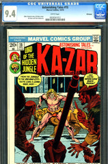 Astonishing Tales #15 CGC graded 9.4  Winnipeg pedigree - SOLD!