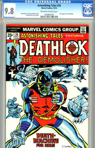 Astonishing Tales #26 CGC graded 9.8 HIGHEST GRADED - SOLD!