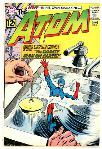 Atom #02   VERY GOOD +  1962