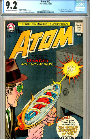 Atom #12 CGC graded 9.2 SOLD!