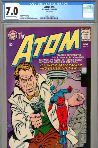 Atom #15 CGC graded 7.0 - SOLD!